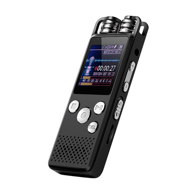 Professional Mini Audio Recorder X189 Voice Activated Digital Voice Recorder Microphones Noise Reduction Multi-language Menu