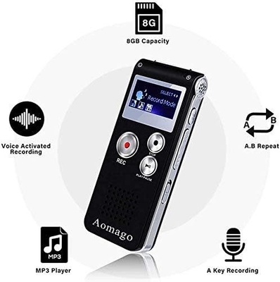 Mini Hidden spy Digital Voice Activated Recorder Voice Activated Recorder 80