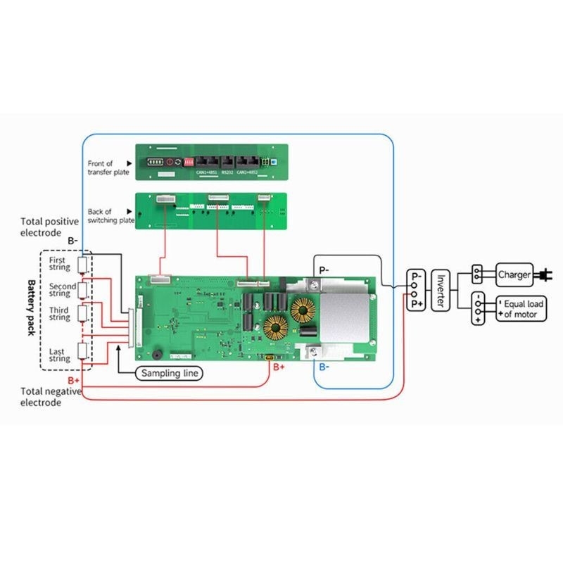 OEM Automotive PCBA Board PCBA PCB Assembly Smart Lifepo4 Battery PCBA
