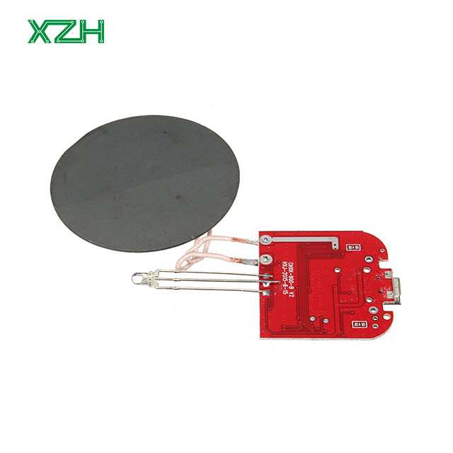 CE FCC ROHS Certified Custom Mobile Wireless Charger PCB Assembly Module with 2 Coils