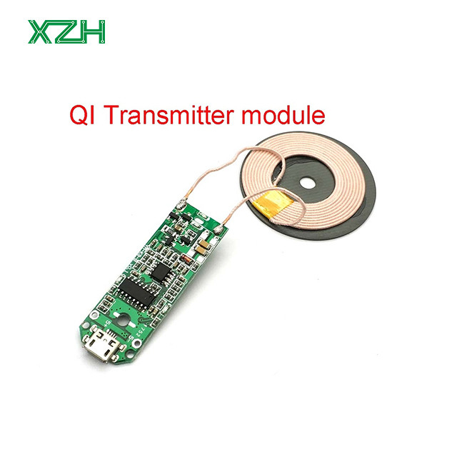 CE FCC ROHS Certified Custom Mobile Wireless Charger PCB Assembly Module with 2 Coils