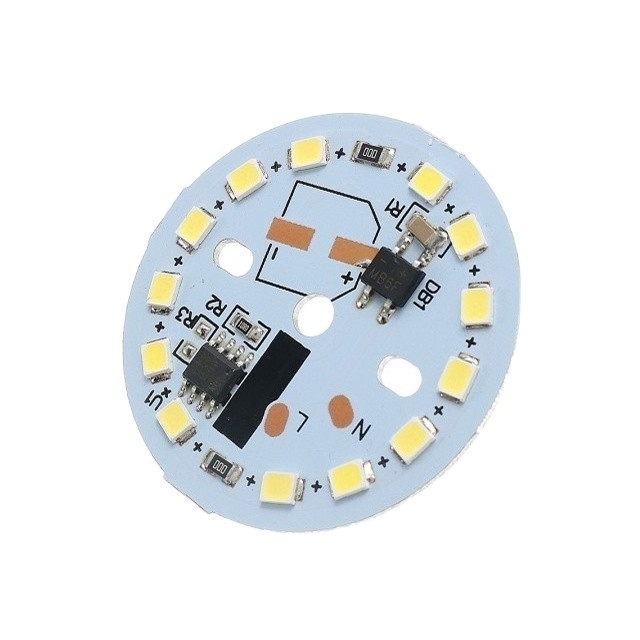 Customized Industrial Led High Bay Lighting PCBA Hard Gold Finger Surface Treatment and Double-sided Green LPI Solder Mask
