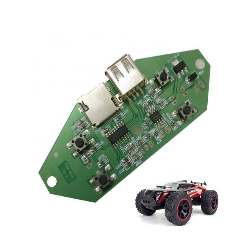 ISO TS16949 Certified 94V0 Electronic Board 4 Channels Remote Control Pcba for Rc Car Toy