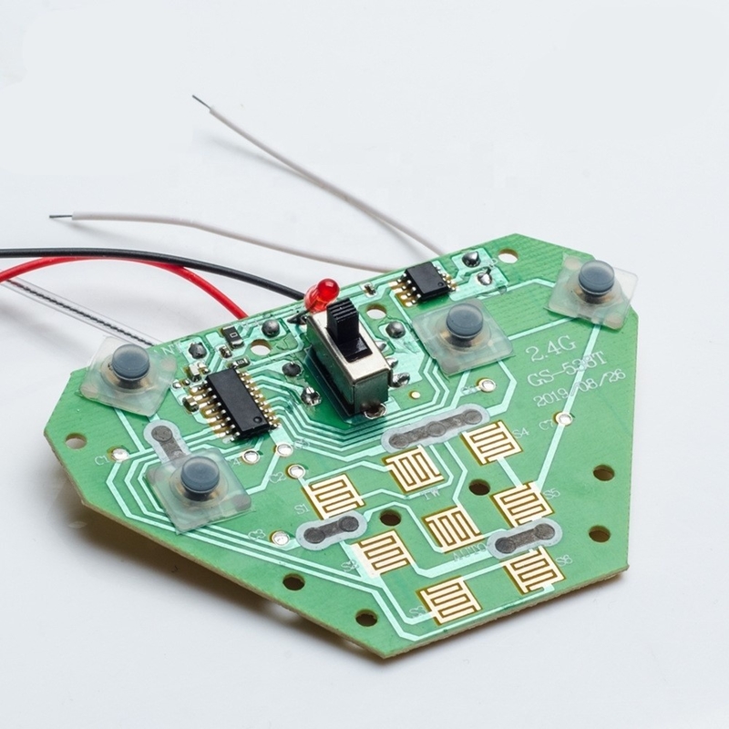 ISO TS16949 Certified 94V0 Electronic Board 4 Channels Remote Control Pcba for Rc Car Toy