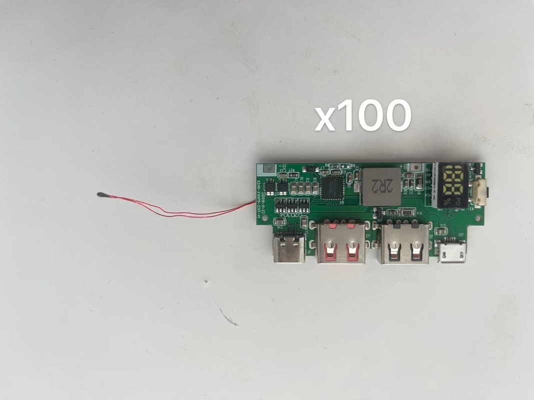 Customized Type Qi Wireless Charging Power Bank PCB Board for Electronic Devices