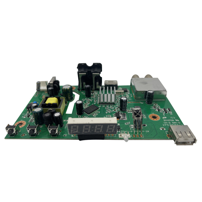 Compact Consumer Electronics PCBA Surface Mount 3V Smoke Detector Circuit Board