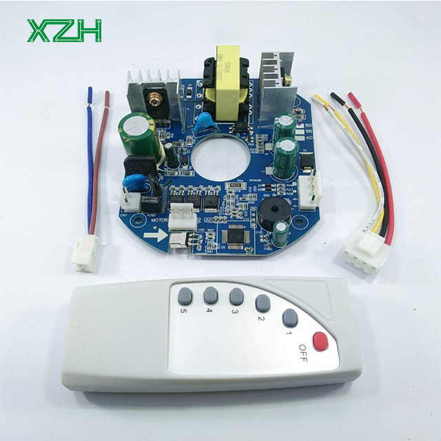 OEM Fan Board PCB PCBA One Stop Service Immersion Silver/Tin Surface Finish Treatment