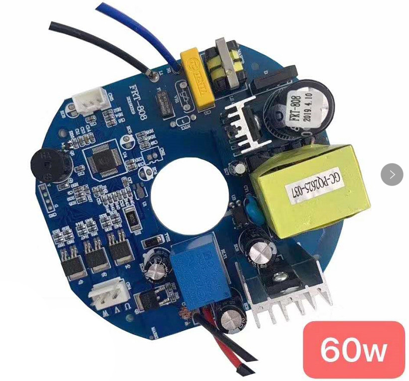 OEM Fan Board PCB PCBA One Stop Service Immersion Silver/Tin Surface Finish Treatment