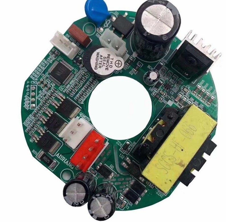 OEM Fan Board PCB PCBA One Stop Service Immersion Silver/Tin Surface Finish Treatment