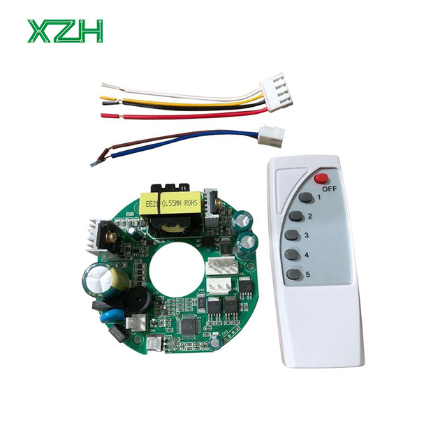 OEM Fan Board PCB PCBA One Stop Service Immersion Silver/Tin Surface Finish Treatment