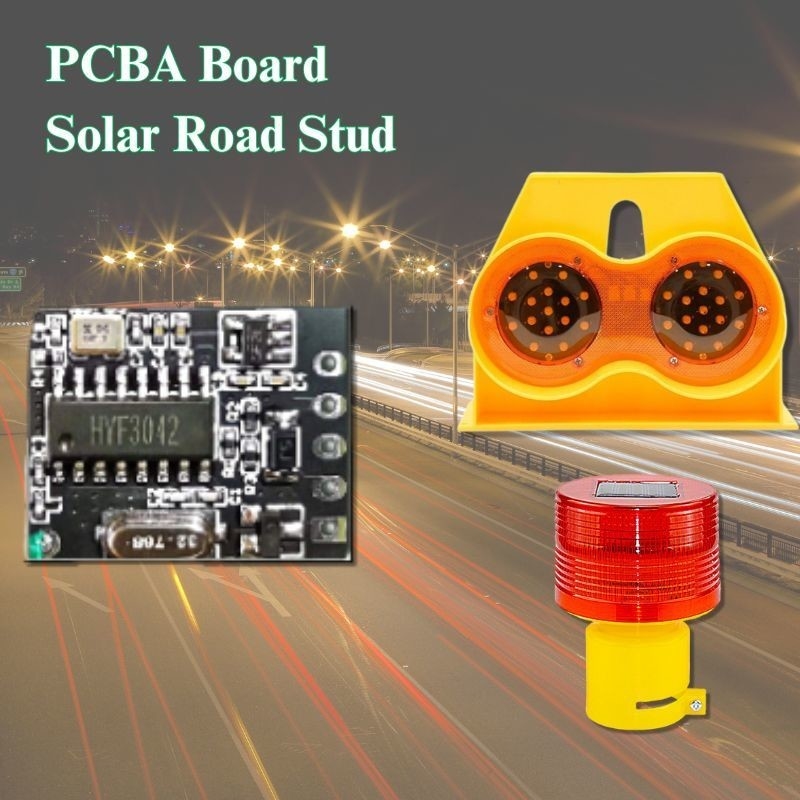Top-Rated  Manufacturing Services Customized PCB  PCBA Assembly Design Solar Road Stud