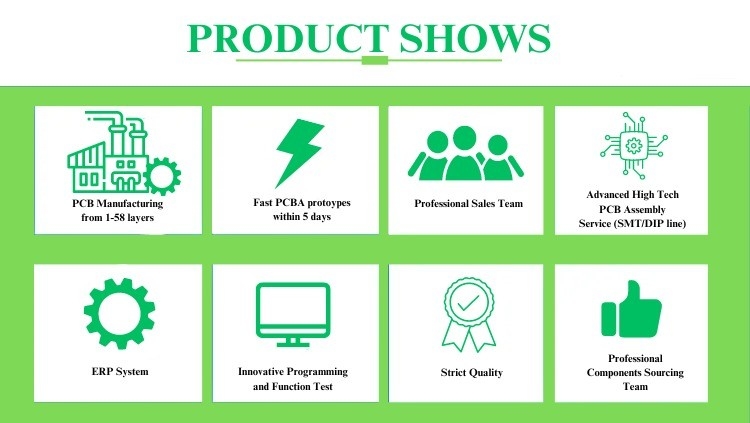 Professional One-Stop Custom Oem Pcb Pcba Board Service Manufacturers Electronics Pcb Boards Prototype Pcba Assembly