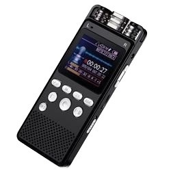 360 Degree Recording 1536kbs WAV MP3 Long Distance High Quality Noise Reduction Digital Voice Recorder