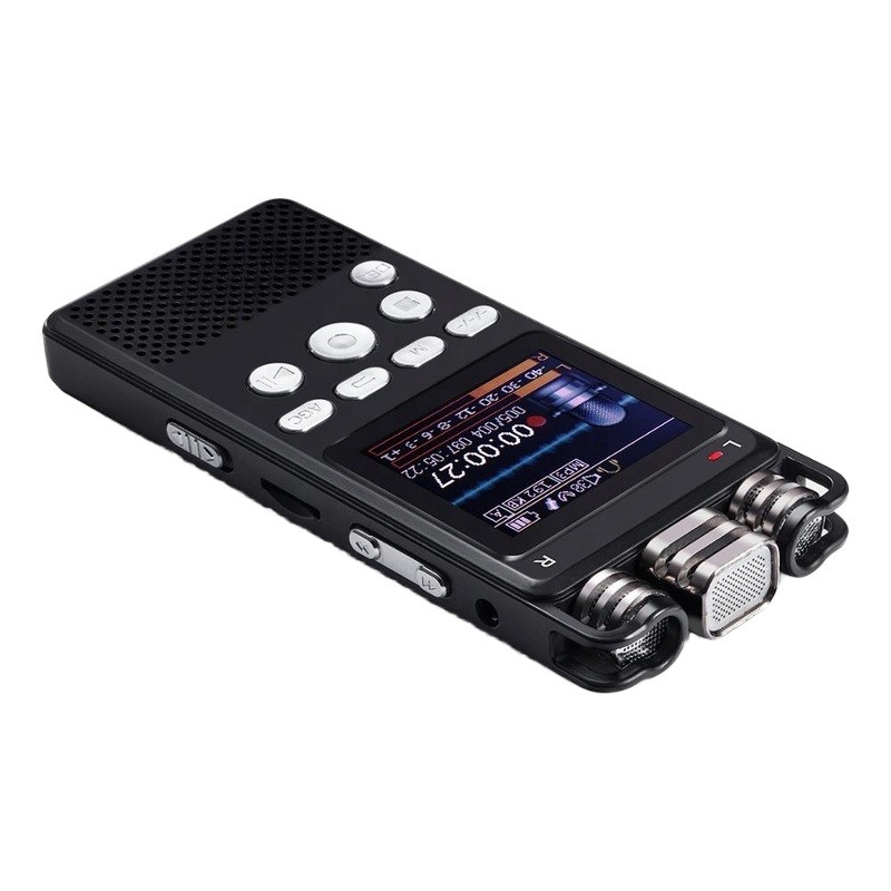 360 Degree Recording 1536kbs WAV MP3 Long Distance High Quality Noise Reduction Digital Voice Recorder