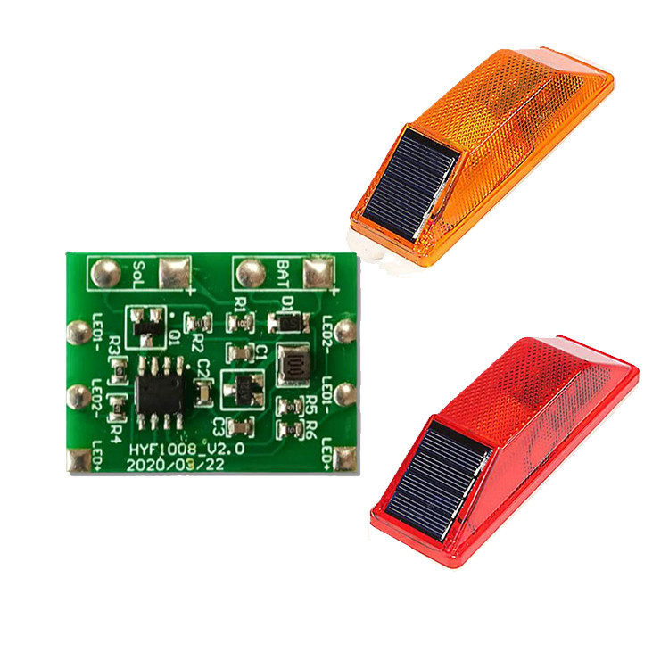 Underground Light Embedded Driveway Floor Inground Lamp Wireless Solar Led Road Stud Board