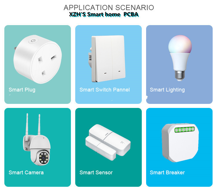 Smt Manufacture For Smart Home Pcb Assemble Pcba