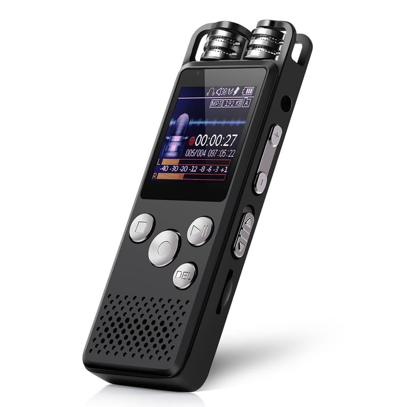 30Hours Long Distance Voice Recorder X169 8GB Professional HD Small Voice Recording