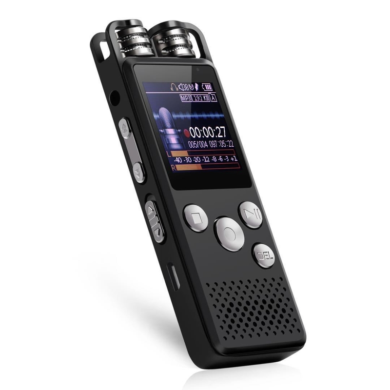 30Hours Long Distance Voice Recorder X169 8GB Professional HD Small Voice Recording