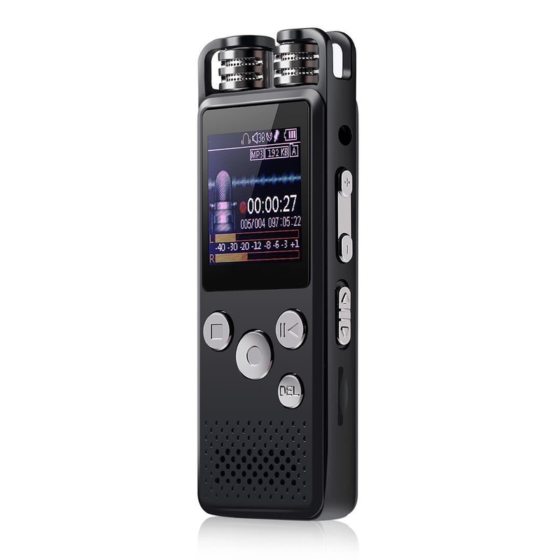 30Hours Long Distance Voice Recorder X169 8GB Professional HD Small Voice Recording