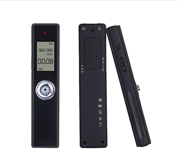 Factory Wholesale Digital Recorder Stereo HD Recorder Voice-activated Recorder with Playback Function