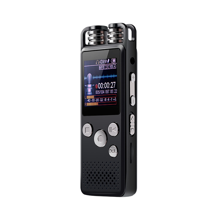 Professional Mini Audio Recorder X189 Voice Activated Digital Voice Recorder Microphones Noise Reduction Multi-language Menu