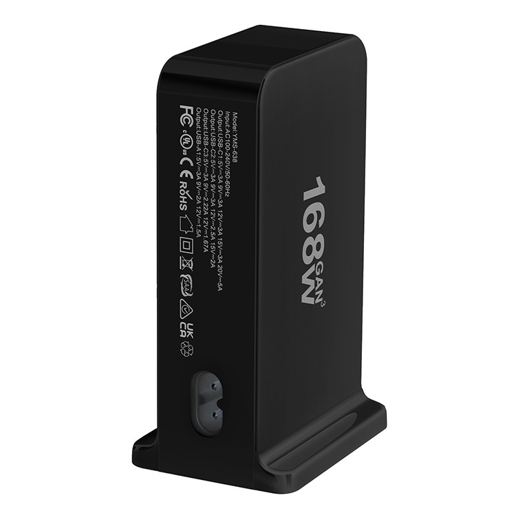 High Quality 168W Usb Type C Multi Ports Charger Station Plug Universal Charge 6 Devices Simultaneously Desktop Charger