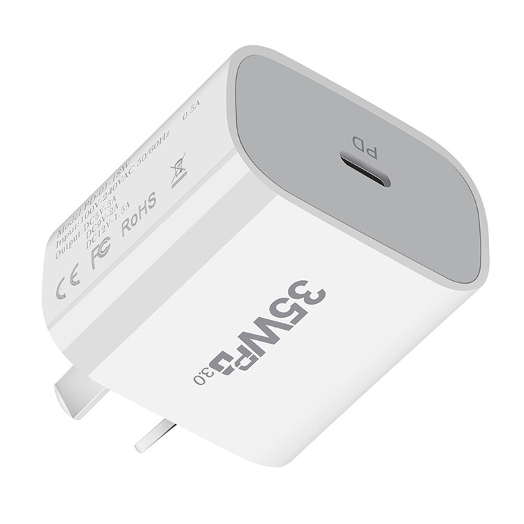 35W PD Charger Quick Charge 3.0 USB Type C Wall Adapter QC Fast Charging Phone for Sumsang Iphone Pro Ipad