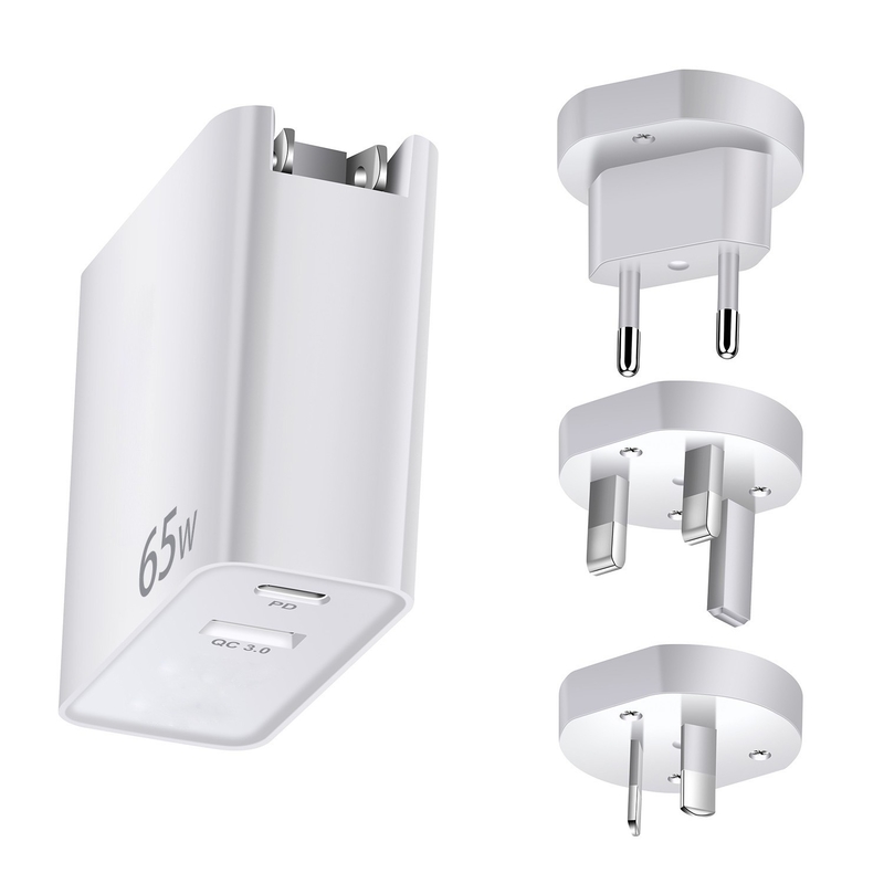 Factory Direct 20W 25W 30W 45W 50W 65W 100W 150W GaN PD Wall Usb Fast Mobile Phone Charger for Iphone Laptop Desktop Macbook