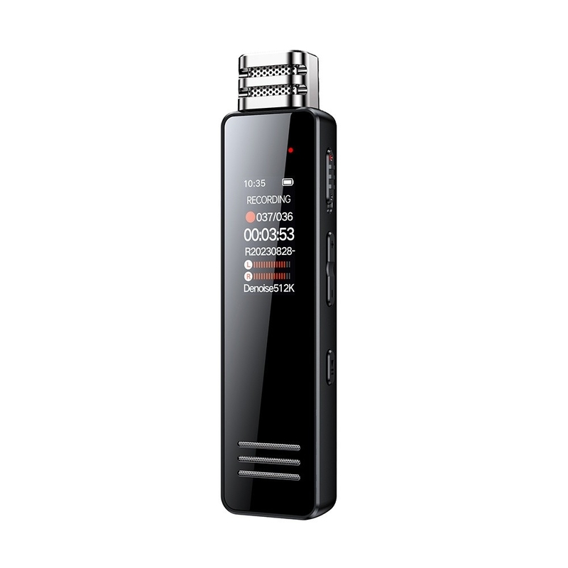 Portable Metal Audio Sound Recorder Voice Recorder Pen Professional Intelligent Digital Voice Recorder with Multi-language Menu