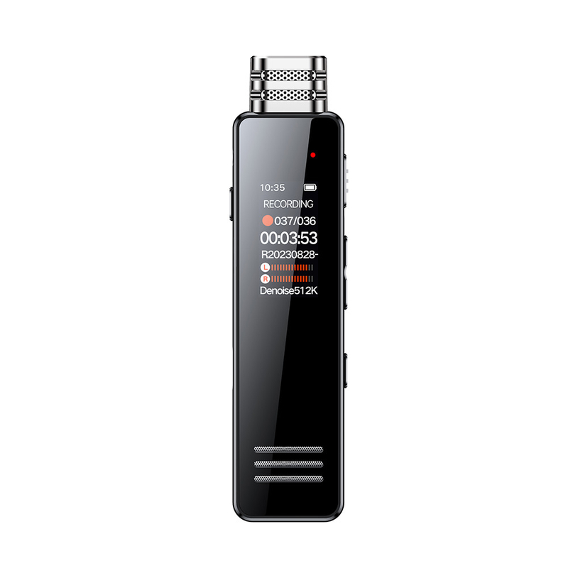 Portable Metal Audio Sound Recorder Voice Recorder Pen Professional Intelligent Digital Voice Recorder with Multi-language Menu