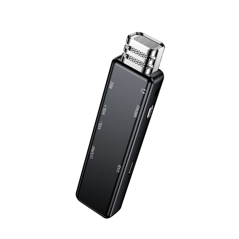 Portable Metal Audio Sound Recorder Voice Recorder Pen Professional Intelligent Digital Voice Recorder with Multi-language Menu