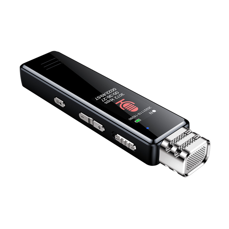 Portable Metal Audio Sound Recorder Voice Recorder Pen Professional Intelligent Digital Voice Recorder with Multi-language Menu
