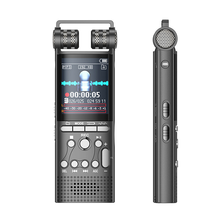 XZH X26 Voice Recorder Mini Digital Voice Recorder Noise Reduction Long Lasting Office Recording Equipment Voice Recorder