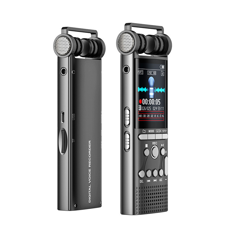 XZH X26 Voice Recorder Mini Digital Voice Recorder Noise Reduction Long Lasting Office Recording Equipment Voice Recorder