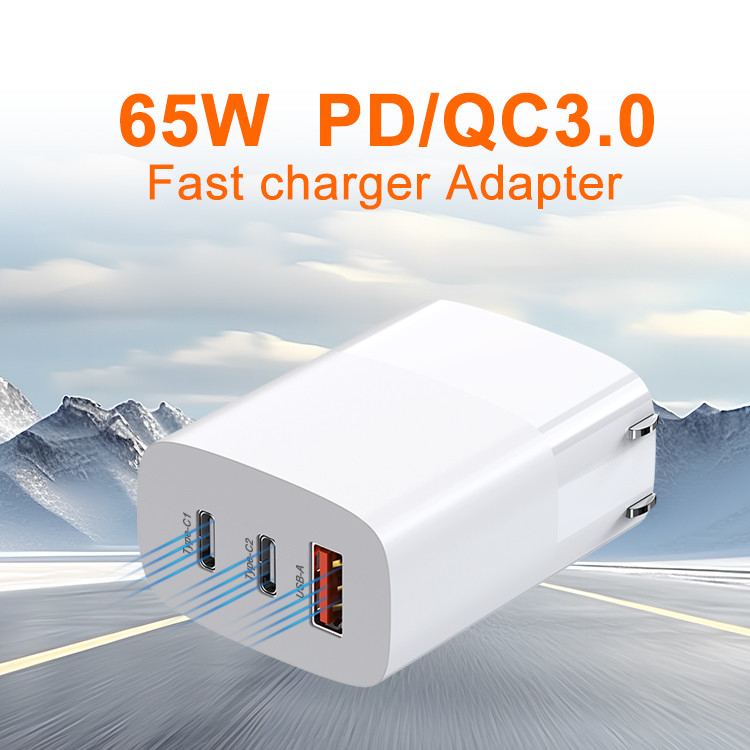 65W USB Charger Fast Charging Mobile Phone Charge Adapter Quick Charge Wall Charger Adapter for 65w Charger