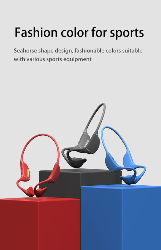 XZH Open Ear IPX5 Water Resistant Wireless Bluetooth Sports Bone Conduction Headphones Earphones