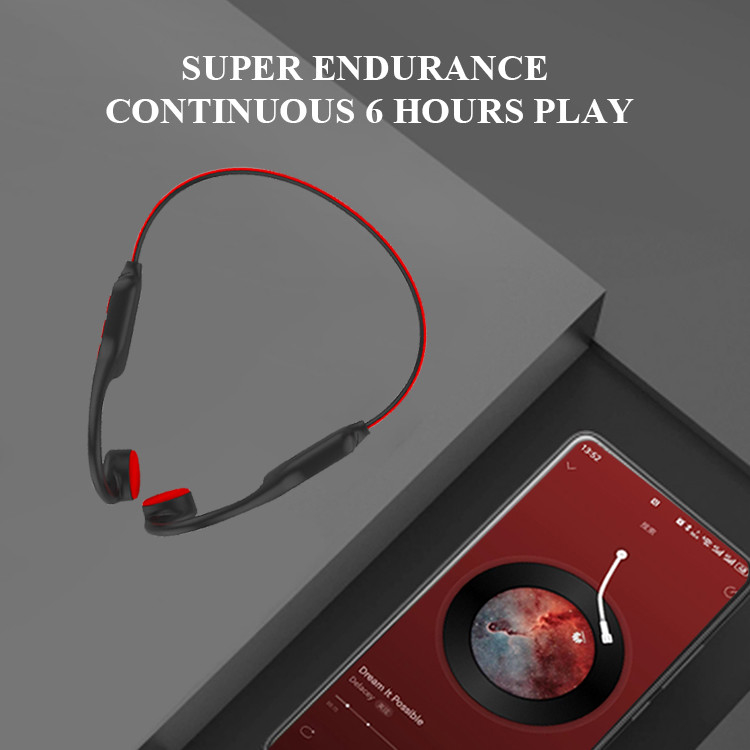 Open Ear Fitness Running Neckband Earbuds Sweatproof Speaker Headset BT Sport Earphones Wireless Bone Conduction Headphones