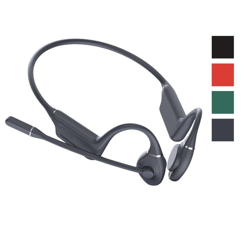 XZH Open Ear Fitness Neckband BT Earphones Running Earbuds Speaker Headset Smart Sport Bone Conduction Wireless Headphones
