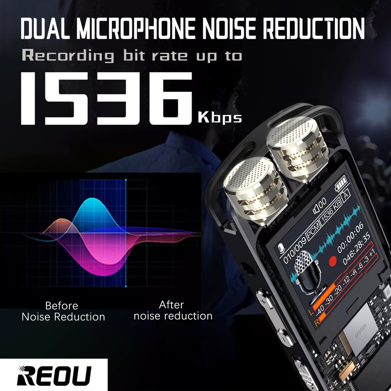 spy Voice Recorder 9248 Hours Sound Audio Recorder, Hidden Voice Recorder for Meeting, Digital Hidden Voice Recorder