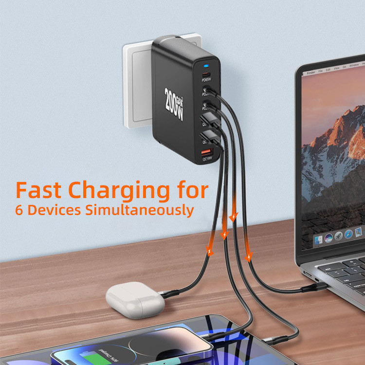 2024 Global Universal Travel Adapter Mobile Phones Charging Adapter Type C Travel Gadget Quick Charge Worldwide Charger
