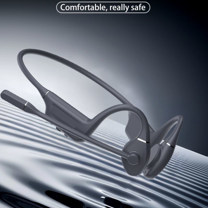 OEM Manufacturer Custom Open Ear Wireless Bone Conduction Headphones Running Neckband Earphone Bluetooth Bone Conduction Earbuds