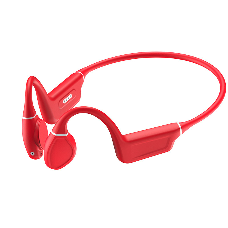 Ows Earphone Bone Conduction Headphones Sports With Microphone Sweatproof Waterproof Earphones for Running Gym Hiking Drive