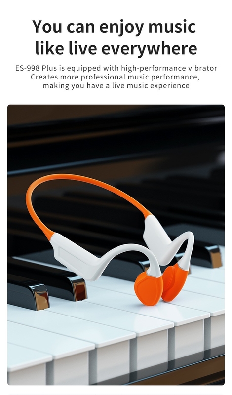 IPX5 IPX8 Waterproof Noise-resistant Audio Wireless Bone Conduction Earphones Headphones for Sports