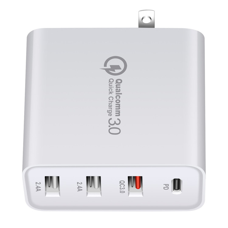 Hot Seller 48w Fast Charger Usb Pd Multifunction Wall Charger Type C Mobile Phone Adapter for Phone Laptop Notebook