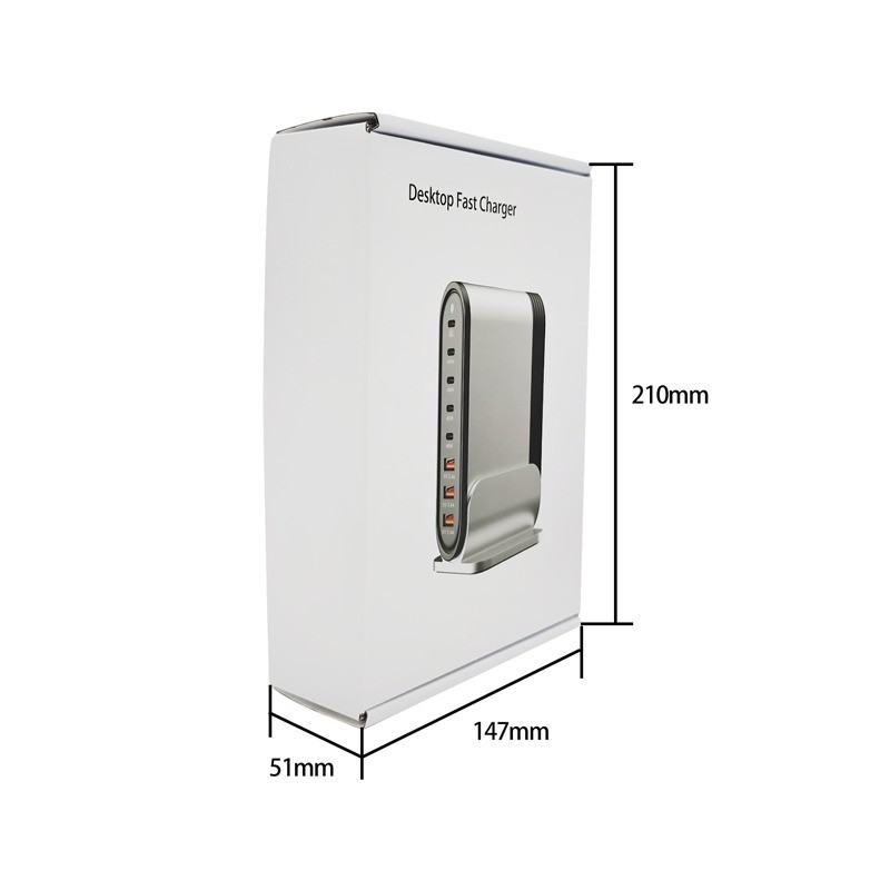 2024 New Products 200w 100w Univasal Usb-c Pd Type C Port Fast Gan Chargers Phone Ultra Usb C Wall Charger Charging