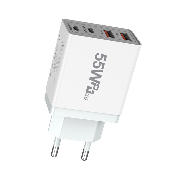 Popular Products 2024 Electronic Product Phone Charger Technology Usb Hub Charger Wall Power Adapter for Phone and Tablet
