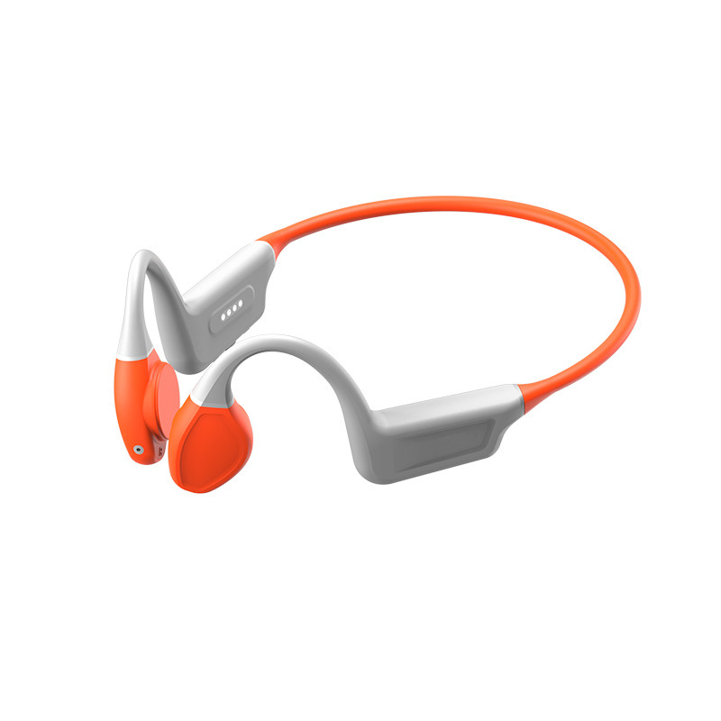 XZH 2024 NewWireless Bluetooth Bone Conduction Earphone V5.0 Neckband Open Ear Wireless Headphones Sports Headset
