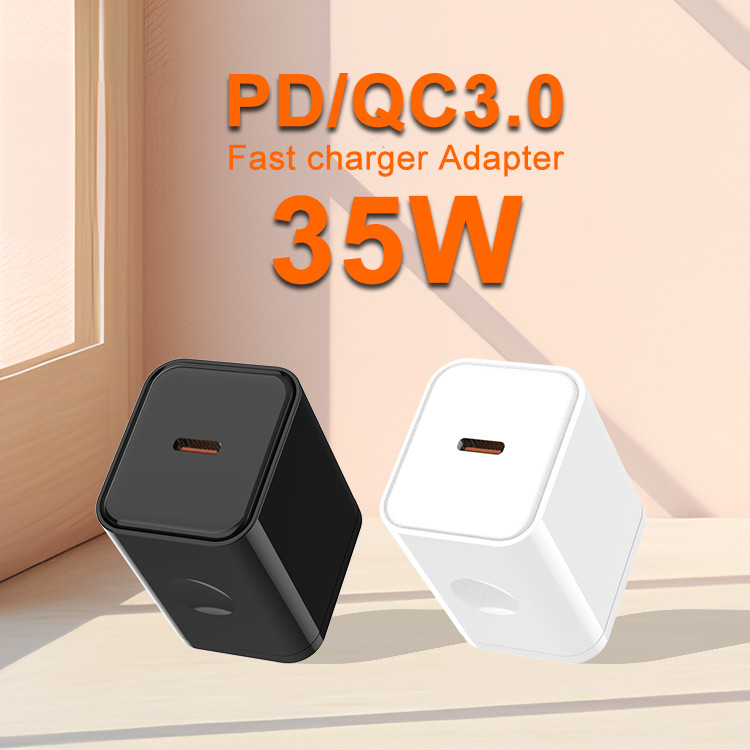 Trending Best Selling Single Type C Port 35w 20w15watt Phone Fast Charger Travel Adapter for Iphone Charger