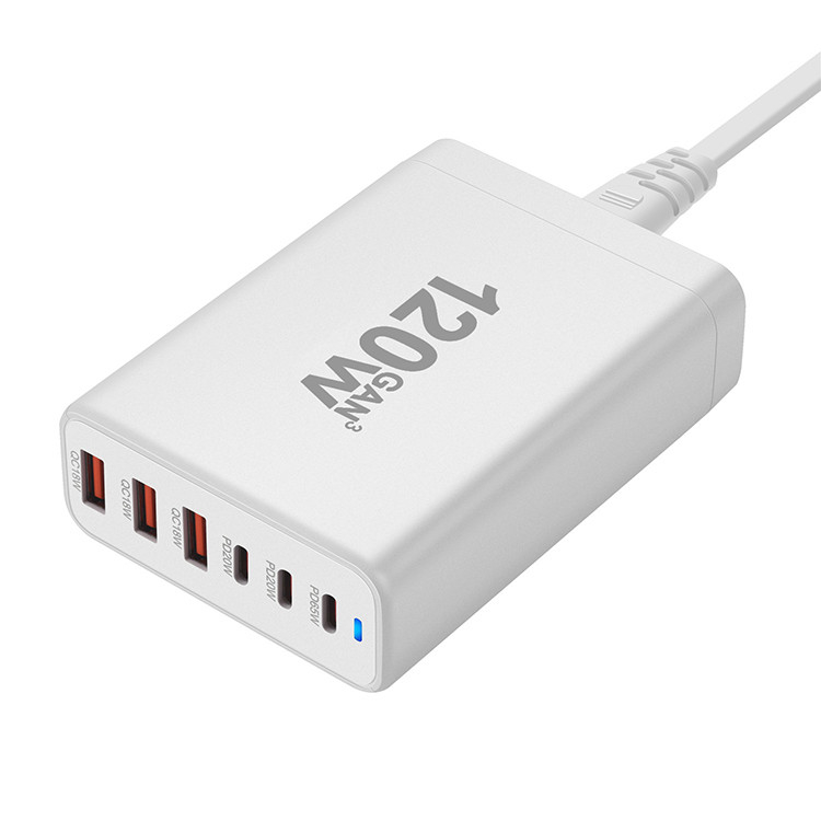 Time-Saver Charge Ultra Efficient Charging Fast Pd 120W Charger for Smartphones and Laptop