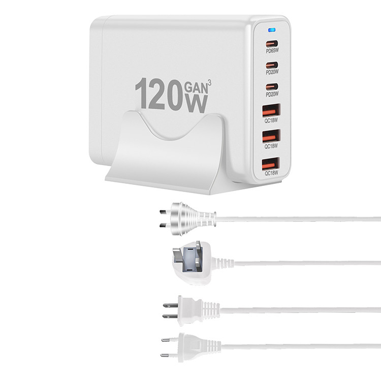 Time-Saver Charge Ultra Efficient Charging Fast Pd 120W Charger for Smartphones and Laptop